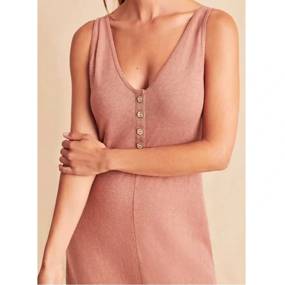 ❌SOLD❌ $148 NWT! Faherty Brand Cliffside Dress - Cedarwood - Picture 5 of 10
